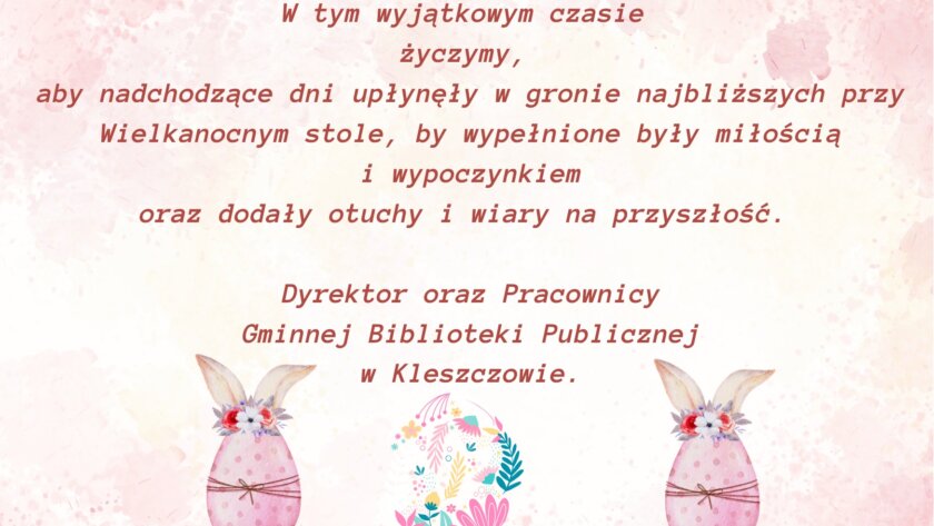 Życzenia Wielkanocne